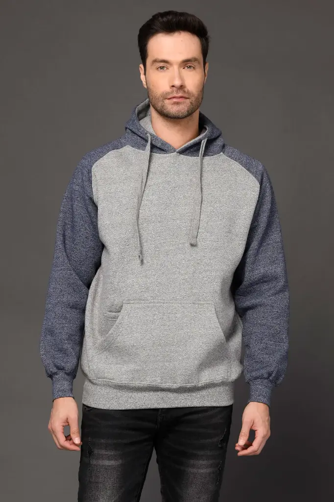 869 - Two Tone Hoodie